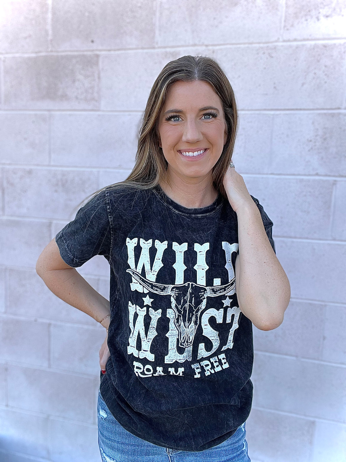 Wild West Roam Free Graphic Tee