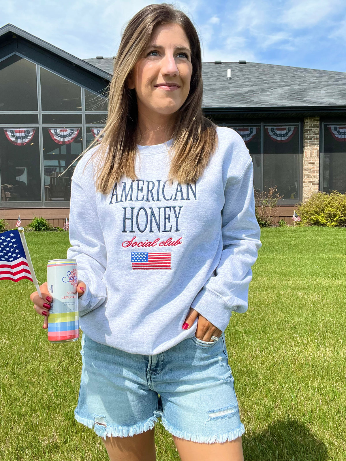 American Honey Crewneck
