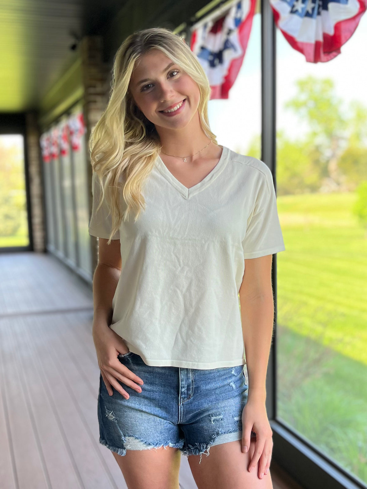 Loose Fit Pullover Top