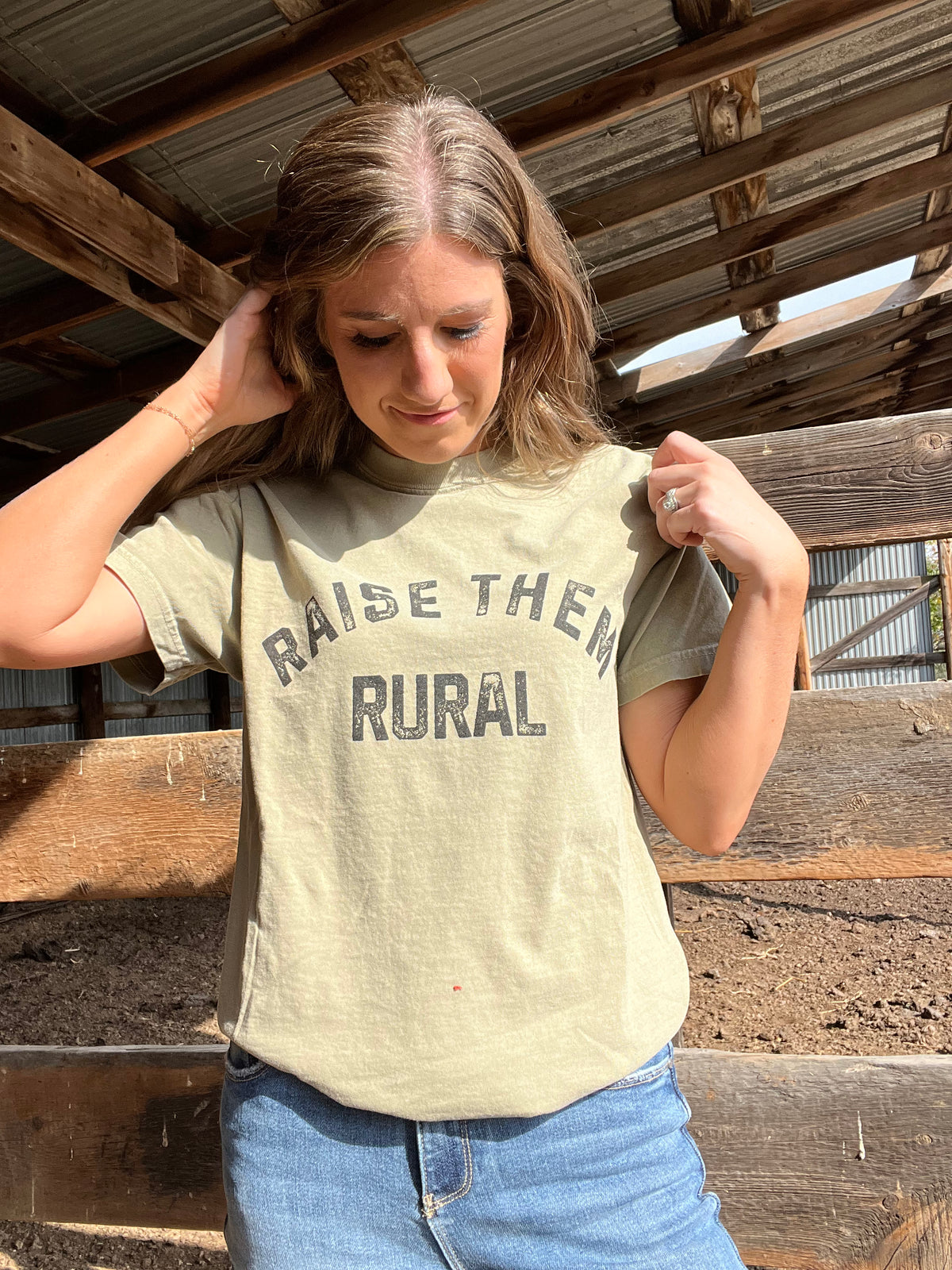 Raise Them Rural Graphic Tee